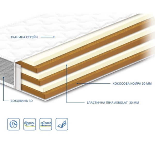Матрас Нео Кокос / Neo Cocos Сонлайн 140x200 Матрас Нео Кокос / Neo Cocos Сонлайн 140x200