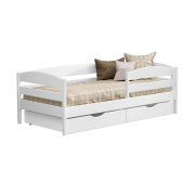 Кровать Нота Плюс Эстелла 90X190 (Масив, белий, 4 см)