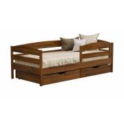 Ліжко Нота Плюс Естелла 90X190 (Щит, світлий горіх, 2.5 см)