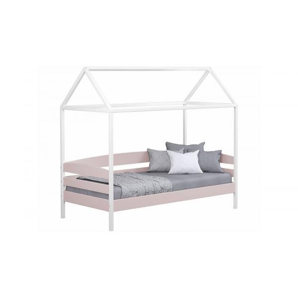 Кровать Амми Плюс Эстелла 90X200 (Щит, белий / розовый, 4 см) Кровать Амми Плюс Эстелла 90X200 (Щит, белий / розовый, 4 см)
