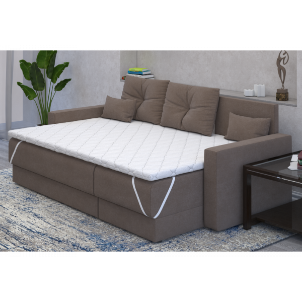 Матрац топпер Topper-futon 1/Топер-футон 1 кокос жакард 140x190