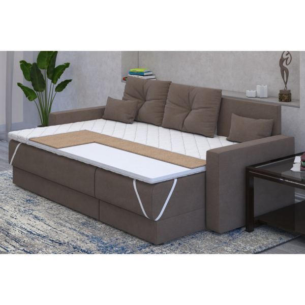 Матрац топпер Topper-futon 1/Топер-футон 1 кокос жакард 115x180