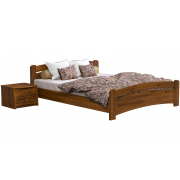 Кровать Венеция Эстелла 180X200 (Щит, светлый орех, 2.5 см)