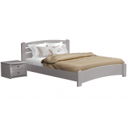 Ліжко Венеція Люкс Естелла 120X190 (Щит, сірий, 2.5 см)