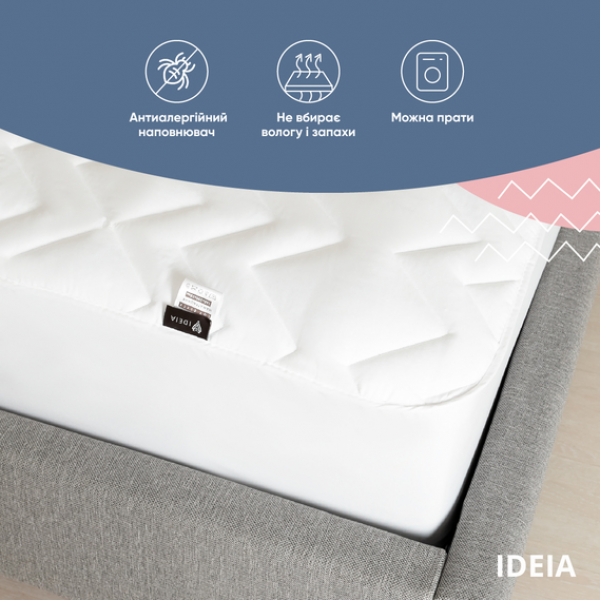 Наматрасник IDEIA NORDIC COMFORT / НОРДИК КОМФОРТ натяжной 80x190