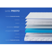 Матрас Lento PRESTO / ПРЕСТО 140x190