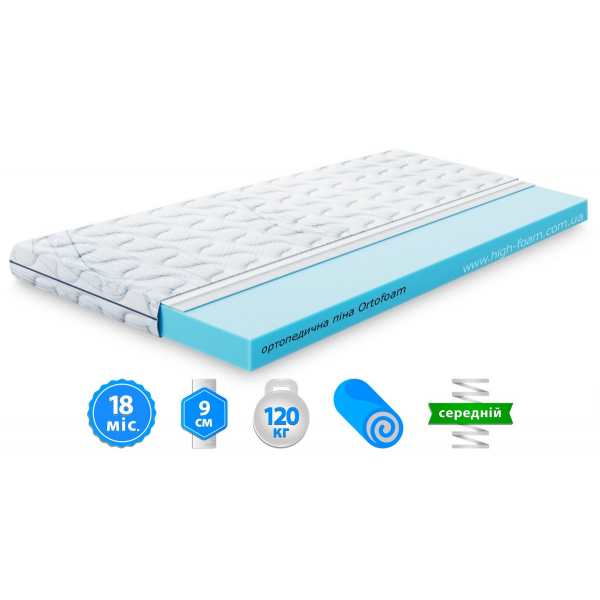 Матрас Largo SUPER SLIM NEW / СУПЕР СЛИМ НЬЮ 70x150