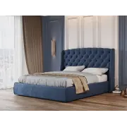Мягкая Кровать “Прага” 90X190 без подъемного механизма (5.5см, 1-а категория )