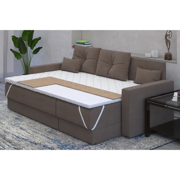 Матрац топпер Topper-futon 1/Топер-футон 1 кокос жакард 65x180