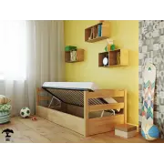 Кровать “Милена” с подьемным механизмом 90X200 (Лак, 5.5см)