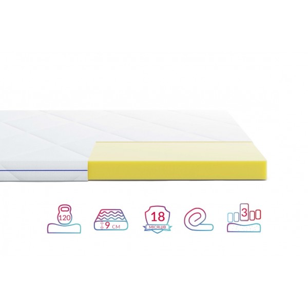 Матрац Largo SUPER SLIM / СУПЕР СЛИМ 70x150